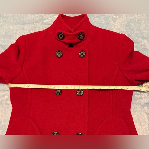 Giacca Red Pea Coat - Picture 10 of 14
